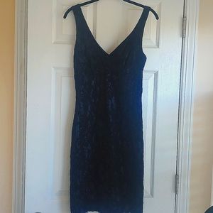Black lace dress